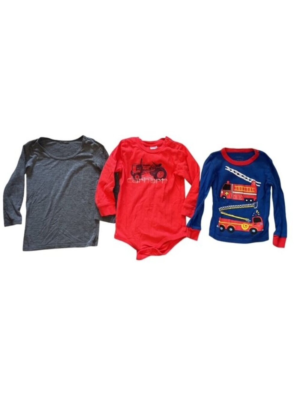 Toddler Boy Clothes Lot 24M Carter’s Carhartt Pajamas Outfit 24 Months E - Picture 7 of 8
